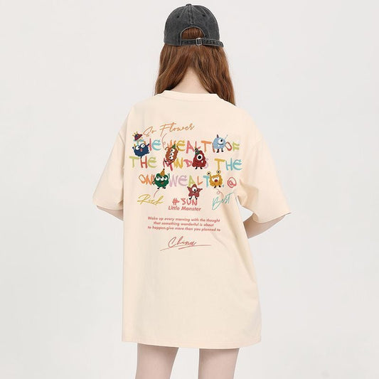 美人度アップ  着心地良い デザイン性抜群 全4色 半袖 Tシャツ F-13160