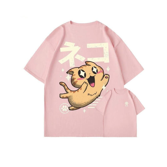カジュアル プリント アバンギャルド 全6色 半袖 Tシャツ <F-11606>