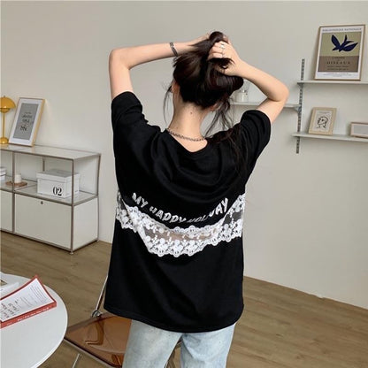 オシャレ度満点   一目惚れ Tシャツ カットソー＜F-3560＞