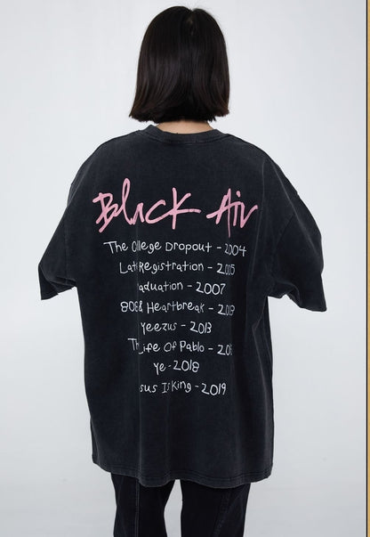 見逃し厳禁   ストリート系 プリントTシャツ ＜F-2893＞