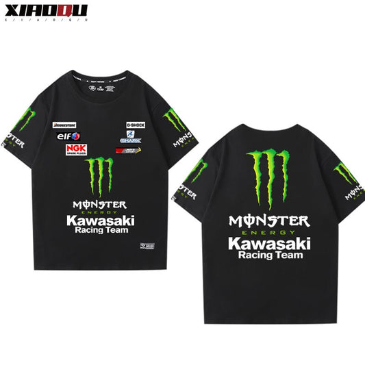 男女兼用 ファッション プリント 半袖 Tシャツ F-13262