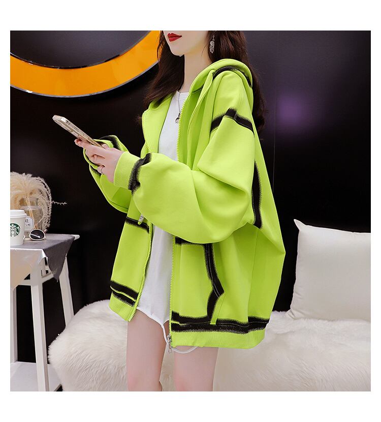 【裏起毛】元気いっぱい  厚手フード付きスタジャン 全3色パーカF-10346