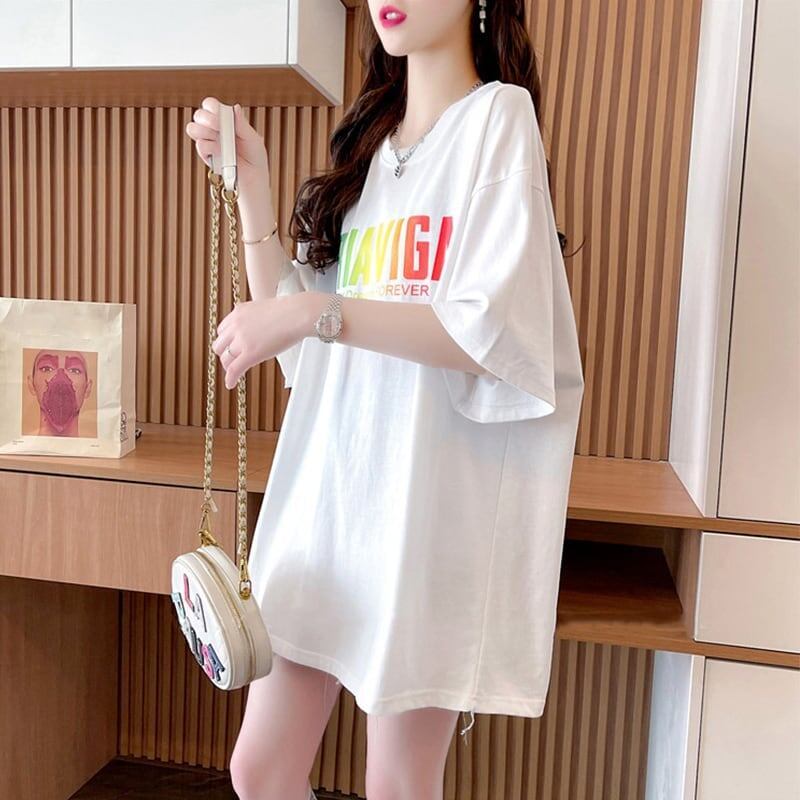 スタイリッシュ   一目惚れ Tシャツ カットソー＜F-2888＞