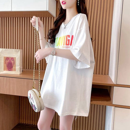 スタイリッシュ   一目惚れ Tシャツ カットソー＜F-2888＞