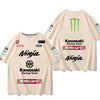 男女兼用 プリント 半袖 Tシャツ F-13264