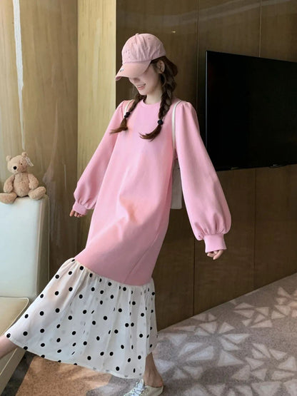 【半額！期間限定！！】超人気 オシャレ 都市ファッショ デザイン ファッション感満々 切り替え ワンピースF-9700