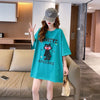 今季マストバイ ファッション 新商品 プリント ゆったり 全4色 半袖 Tシャツ＜F-11365＞