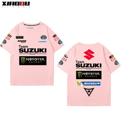 男女兼用 ファッション プリント 半袖 Tシャツ F-13263