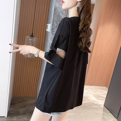 イレギュラー   カジュアル Tシャツ カットソー＜F-3496＞