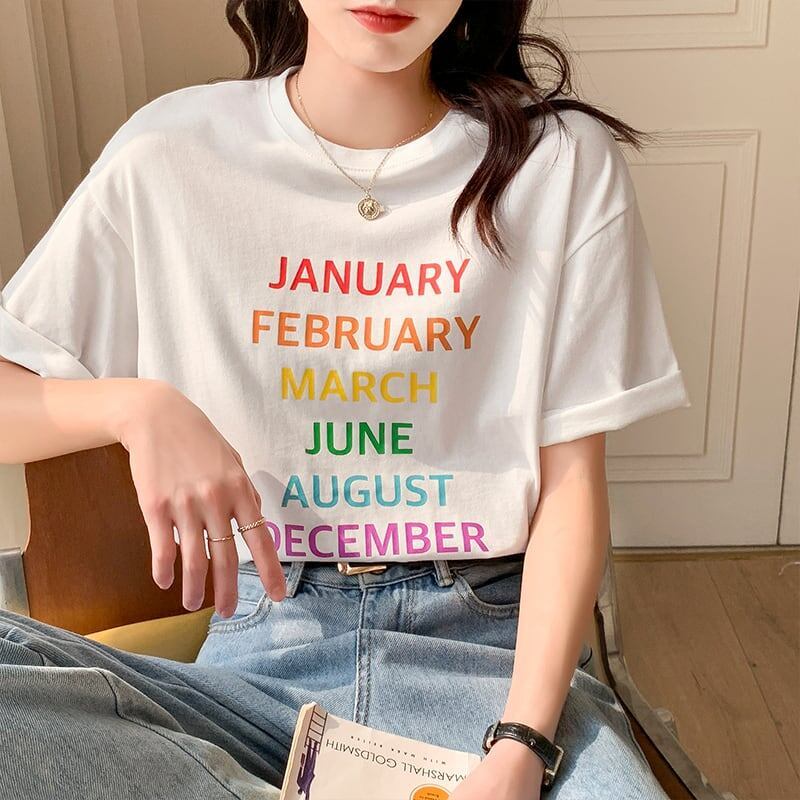 ゆったり感アップ   オシャレ度満点 Tシャツ カットソー＜F-3404＞
