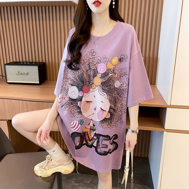 新商品 ファッション 個性派 プリント全3色 半袖Tシャツ カットソー ＜F-8604＞