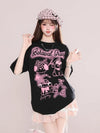 美人度アップ 売れ筋 話題沸騰中 絶対流行 早い者勝ち カジュアル 2色選択 Tシャツ<F-11279>