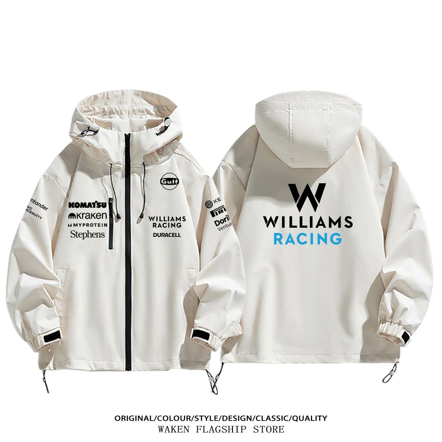着回し力抜群  バックビッグロゴ 3色展開 撥水加工 男女兼用 マウンテンパーカー<F-12798>