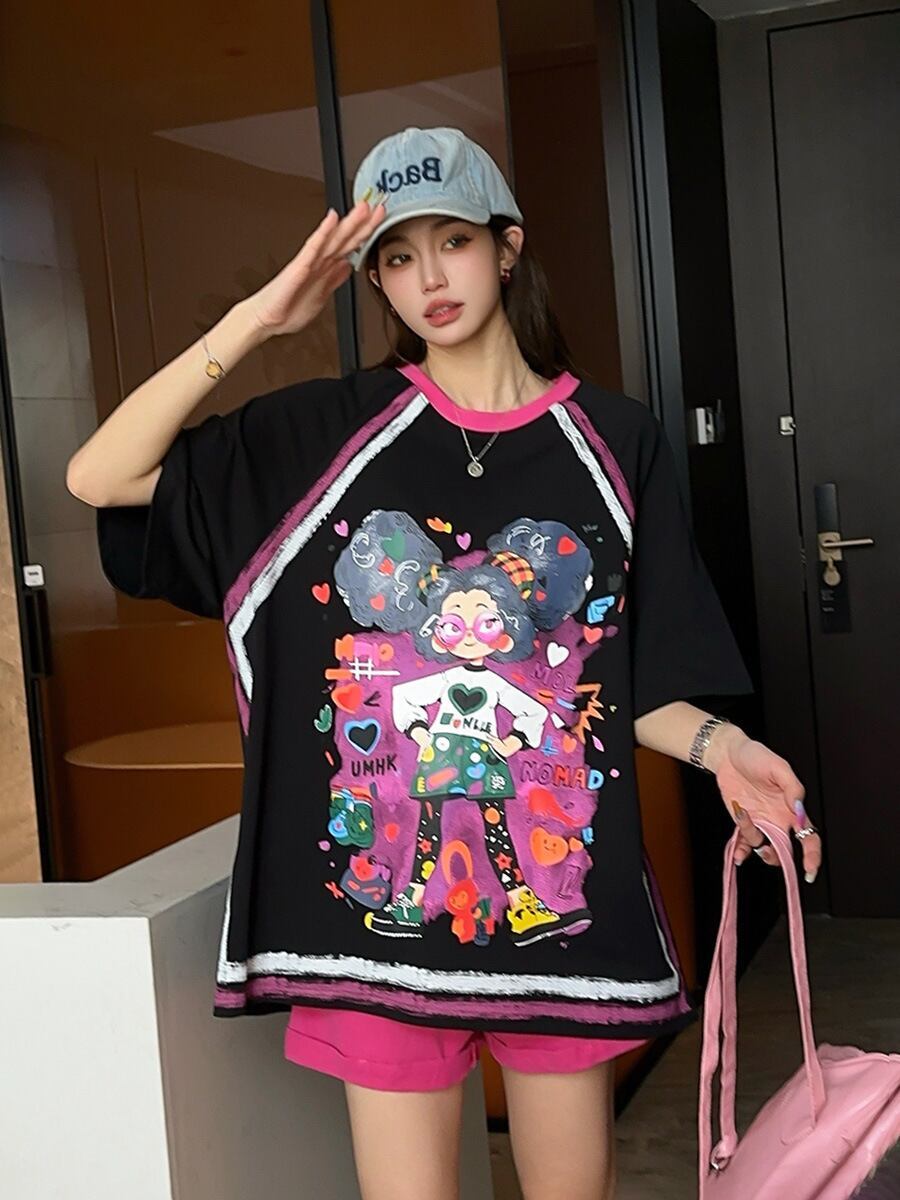 定番シンプル 美人度アップ おすすめ 好感度UP カジュアル 全4色 半袖 Tシャツ ＜F-11126＞