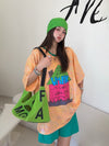 個性派 売れ筋 おすすめ 絶対流行 早い者勝ち カジュアル 2色選択 Tシャツ<F-11373>
