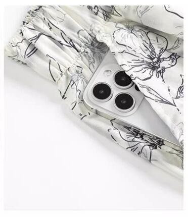 新商品   着回し力抜群 花柄 パンツ ＜F-8214＞