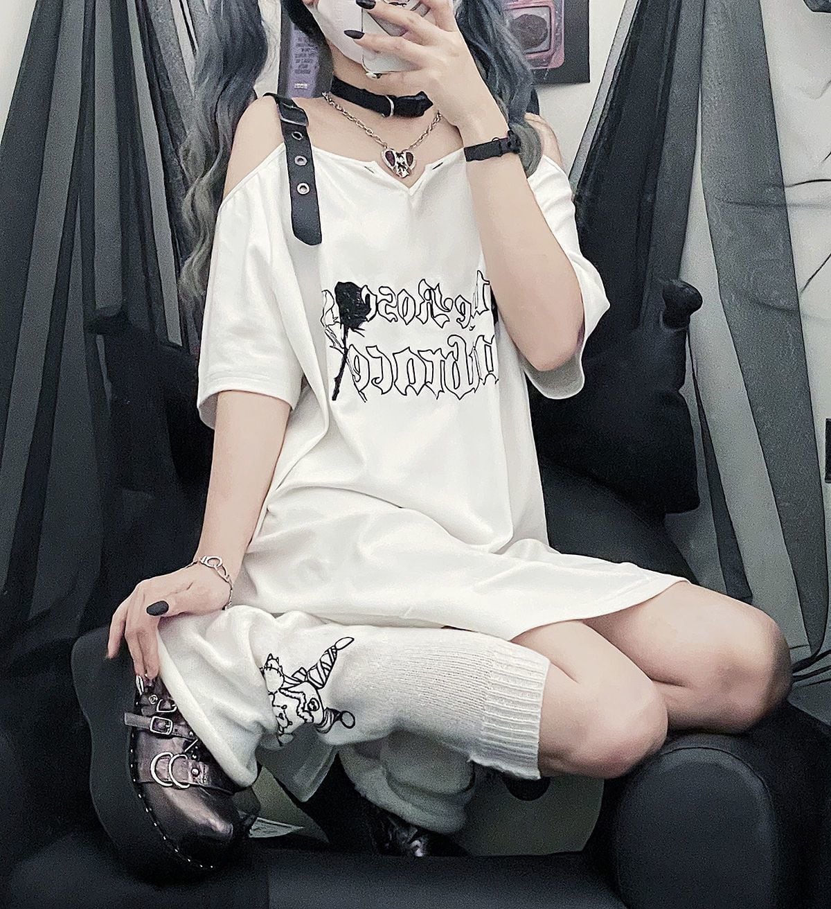 大流行 デザイン性抜群 ファッション 半袖 Tシャツ F-13314