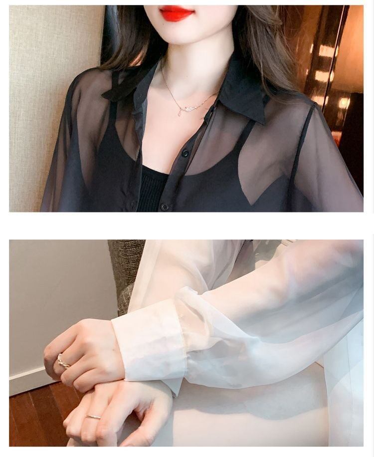 美人度アップ   オシャレ度満点 日焼け対策 シャツ ブルゾン＜F-8048＞