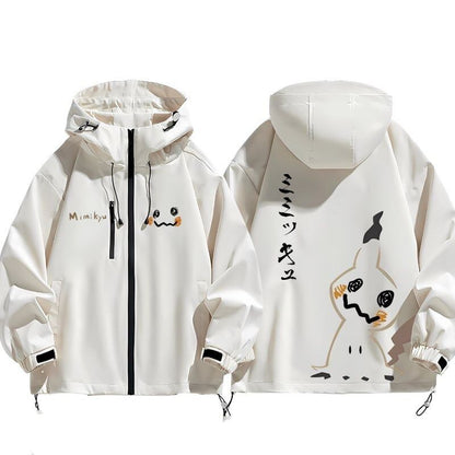 【春新作】早い者勝ち  着回し力抜群   バックビッグロゴ 3色展開 撥水加工 男女兼用 マウンテンパーカー<F-12833>