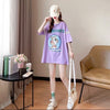 新商品 プリント ファッション ゆったり 全4色 半袖 Tシャツ＜F-11493＞
