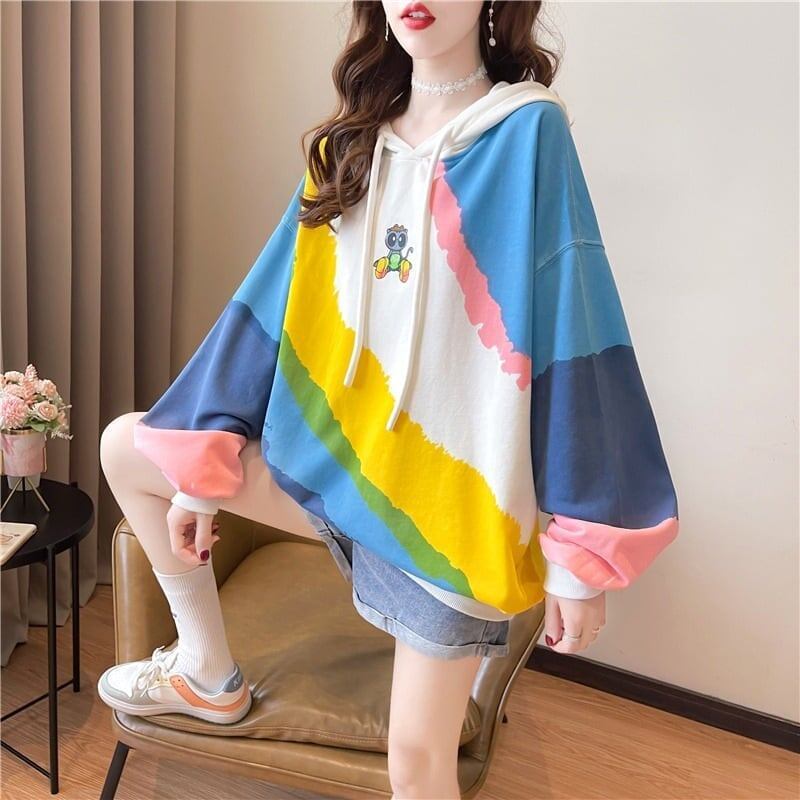 好感度UP   虹色 トップス＜F-4033＞