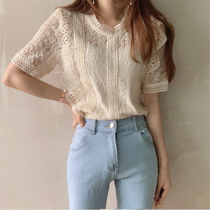 美人度アップ プリント ファッション ゆったり 全4色 半袖 Tシャツ＜F-11784＞