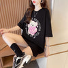 美人度アップ 好感度UP 海外トレンド カジュアル 全3色 半袖 Tシャツ ＜F-11641＞