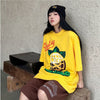 話題沸騰中 おしゃれ度高め 活躍する優秀アイテム プリント 半袖 Tシャツ F-9325
