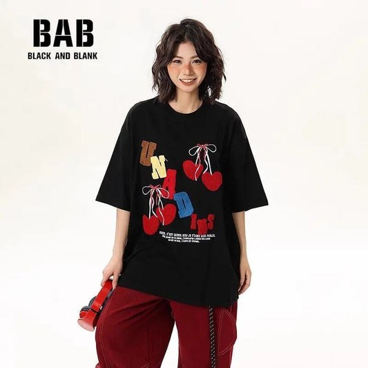 美人度アップ 着回し力抜群 売り切れ必至 全5色 半袖Tシャツ<F-11105>