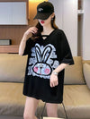キュート 好感度UP 海外トレンド カジュアル 全4色 半袖 Tシャツ ＜F-11097＞