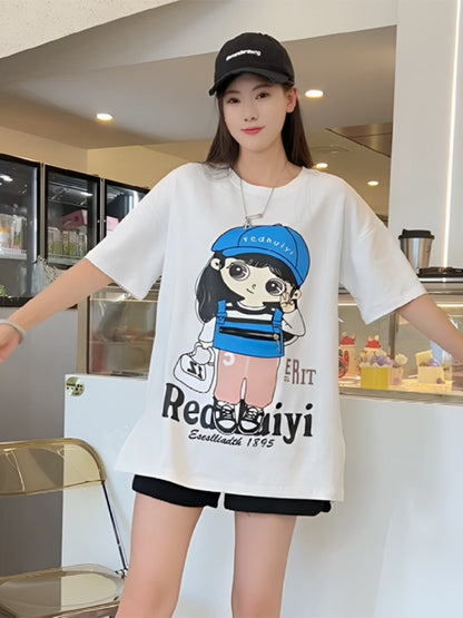定番シンプル 好感度UP 海外トレンド カジュアル 全3色 半袖 Tシャツ ＜F-11266＞