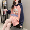 大人気厚手フード付きロングパーカー全3色＜F-4474＞
