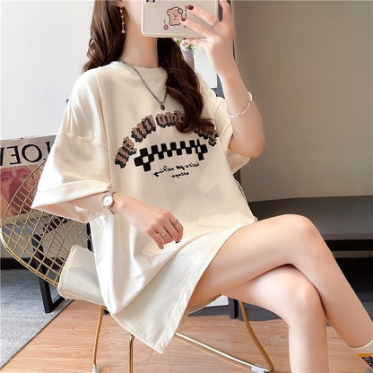 ゆったり感アップ   オシャレ度満点 Tシャツ カットソー＜F-3478＞