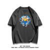 男女兼用 快適 プリント 半袖 Tシャツ F-13288