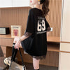 売り切れ必至 レース ファッション 切り替え ゆったり 半袖Tシャツ＜F-8480＞