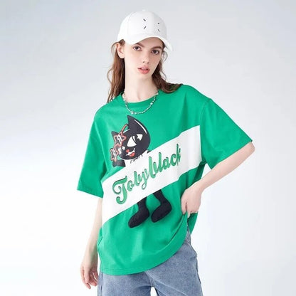 絶対欲しい 絶対流行 今季マストバイ 早い者勝ち カジュアル 2色選択 Tシャツ<F-11658>
