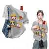 オフショルダー ルーズシルエット 大人気 Tシャツ F-13335