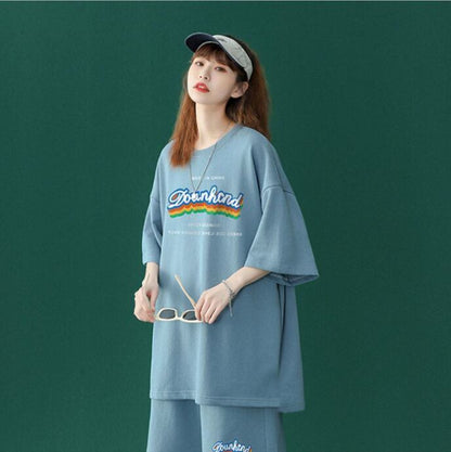 【半額セール】早い者勝ち   半袖Ｔシャツⅹパンツセット全4色
