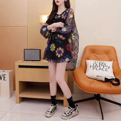個性的なデザイン   清純甘くて女子力UP Tシャツ カットソー＜F-3051＞