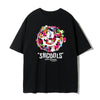 話題沸騰中 スマイリー カジュアル 半袖 Tシャツ <F-8651>