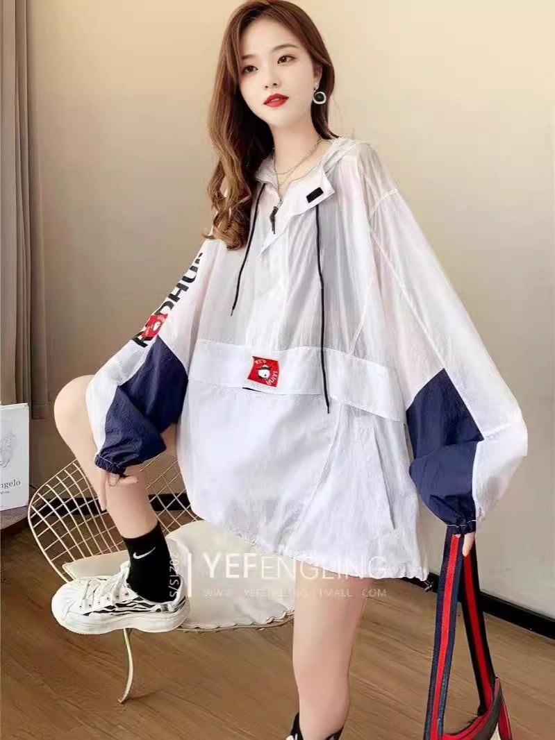 美人度アップ 売り切れ必至 ファッション 超人気 シンプル 透け感 日焼け対策 2色 シャツ ＜F-11465＞