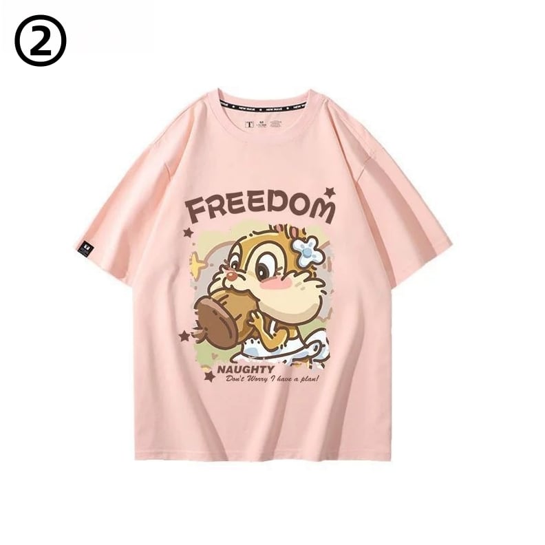 男女兼用 人気トレンド 快適 半袖 Tシャツ F-13287