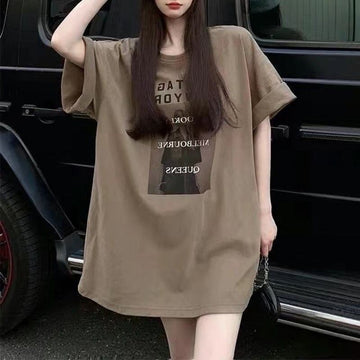 レトロ   オシャレ度満点 カットソー＜F-3309＞