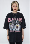 見逃し厳禁   ストリート系 プリントTシャツ ＜F-2893＞