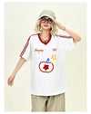 売り切れ必至 早い者勝ち 絶対流行 カジュアル 2色選択 Tシャツ<F-11545>