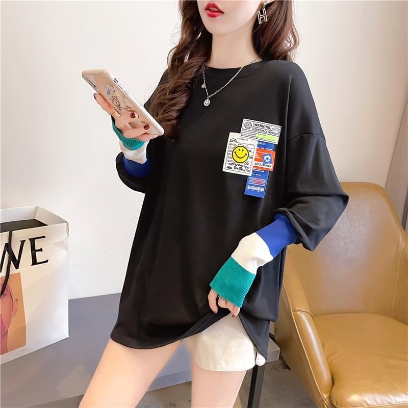 個性的なデザイン   好感度満載 Tシャツ カットソー＜F-3665＞