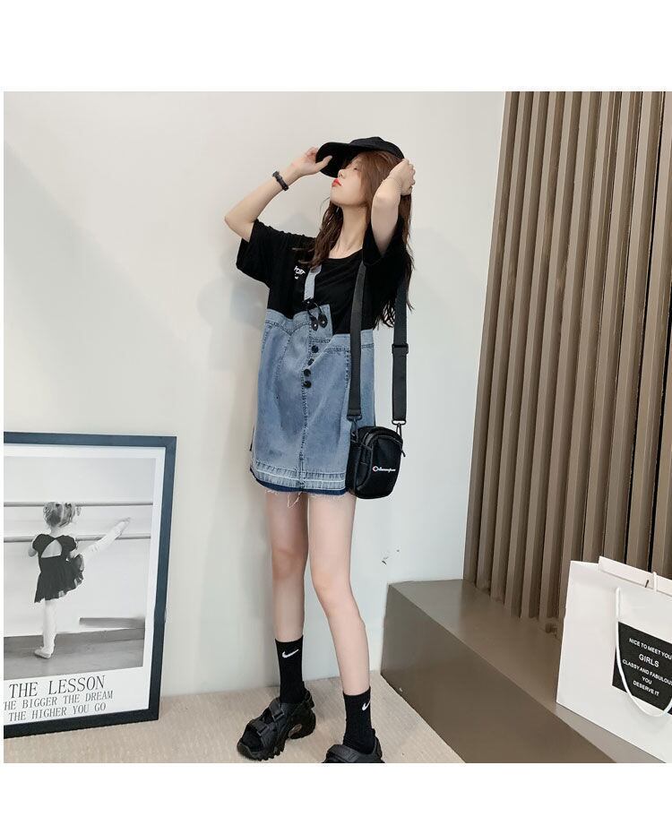 個性的なデザイン 2色選択可 一目惚れ レイヤード風 Tシャツ カットソー＜F-8286＞