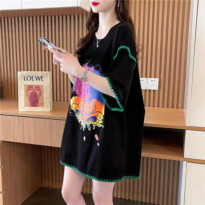 売り切れ必至 ファッション 着心地抜群 プリント 半袖 Tシャツ＜F-8336＞