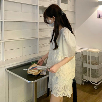 カジュアル   オシャレ度満点 セットアップ＜F-3233＞