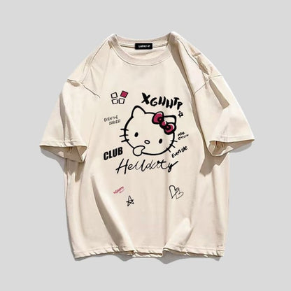 男女兼用 新作 カジュアル プリント Tシャツ F-13302